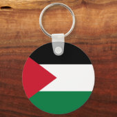 Vrij Palestina - Palestijnse vlag (ع ط - ل - م - ف Sleutelhanger (Voorkant)
