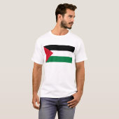 Vrij Palestina - Palestijnse vlag (ع ط - ل - م - ف T-shirt (Voorkant volledig)