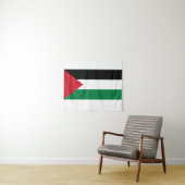 Vrij Palestina - Palestijnse vlag (ع ط - ل - م - ف Wandkleed (In Situ (horizontaal))