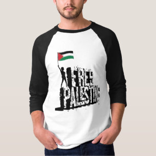 Vrij Palestina, Palestina, Palestijnse vlag, Gaza T-shirt