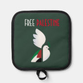 Vrij Palestina Pannenlap (Voorkant)