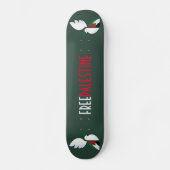 Vrij Palestina Persoonlijk Skateboard (Voorkant)