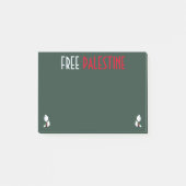 Vrij Palestina Post-it® Notes (Voorkant)