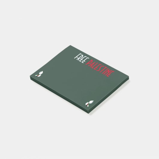 Vrij Palestina Post-it® Notes (Schuin)