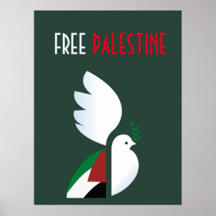 Vrij Palestina Poster