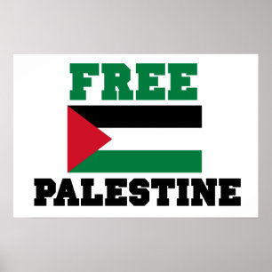Vrij Palestina Poster