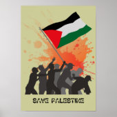 Vrij Palestina Poster (Voorkant)