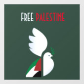 Vrij Palestina Raamsticker (Vel)