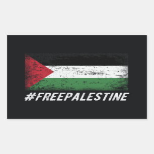 Vrij Palestina Rechthoekige Sticker