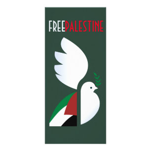 Vrij Palestina Reclamekaart