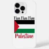 Vrij Palestina Red Gaza Case-Mate iPhone Case (Achterkant)