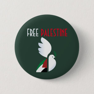 Vrij Palestina Ronde Button 5,7 Cm