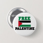 Vrij Palestina Ronde Button 5,7 Cm (Voorkant /achterkant)