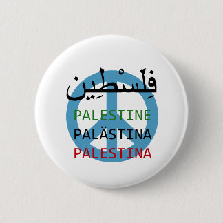 Vrij Palestina Ronde Button 5,7 Cm