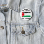 Vrij Palestina Ronde Button 5,7 Cm (In situ)