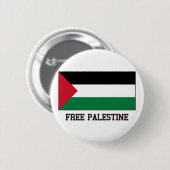 Vrij Palestina Ronde Button 5,7 Cm (Voorkant /achterkant)
