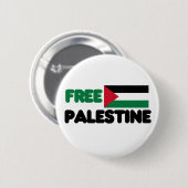 Vrij Palestina Ronde Button 5,7 Cm (Voorkant /achterkant)