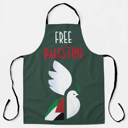 Vrij Palestina Schort (Voorkant)