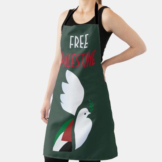 Vrij Palestina Schort (Insitu)