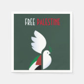 Vrij Palestina Servet (Voorkant)