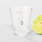 Vrij Palestina Shot Glas (Achterkant)