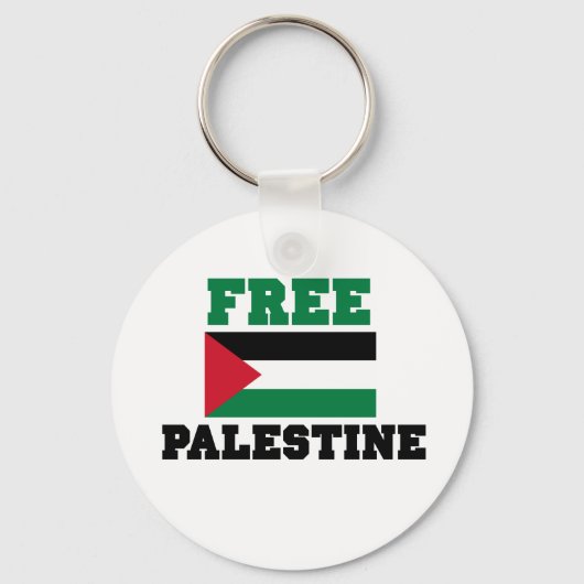 Vrij Palestina Sleutelhanger (Voorkant)