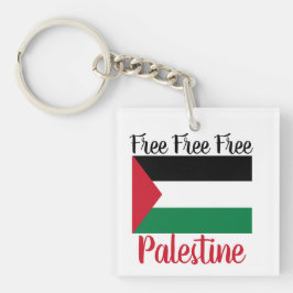 Vrij Palestina Sleutelhanger