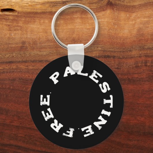 Vrij Palestina Sleutelhanger (Achterkant)