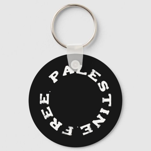 Vrij Palestina Sleutelhanger (Achterkant)