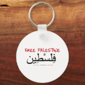Vrij Palestina Sleutelhanger (Voorkant)