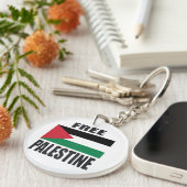 Vrij Palestina Sleutelhanger (Voorkant Rechts)
