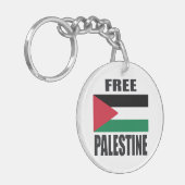 Vrij Palestina Sleutelhanger (Voorkant Links)