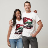 Vrij Palestina: steun mensenrechten T-shirt (Unisex)