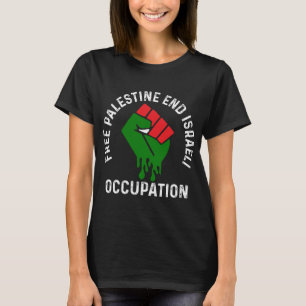Vrij Palestina, steun Palestina, bevrijd Gaza T-shirt