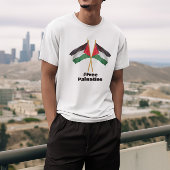 Vrij Palestina, stop de oorlog T-shirt