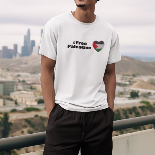 Vrij Palestina, stop de oorlog T-shirt