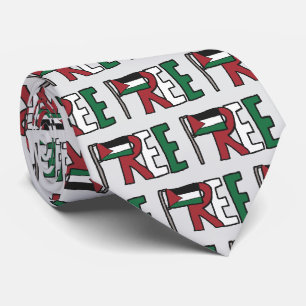Vrij Palestina Stropdas