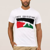 Vrij Palestina T-shirt (Voorkant)