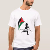 Vrij Palestina T-shirt (Voorkant)