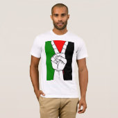 Vrij Palestina T-shirt (Voorkant volledig)