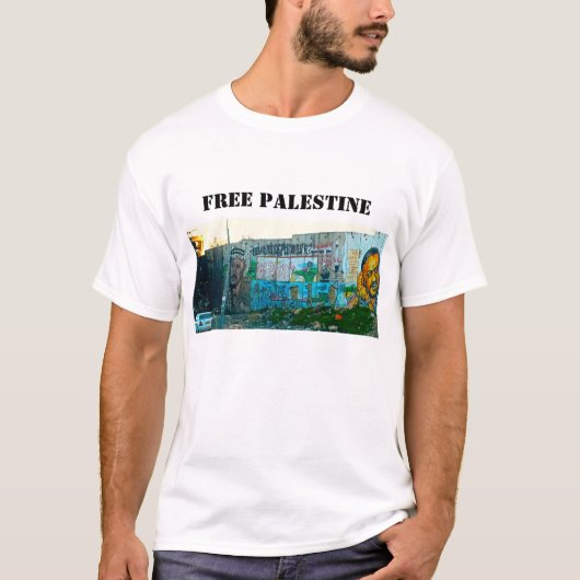 vrij Palestina T-shirt (Voorkant)