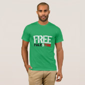 Vrij Palestina T-shirt (Voorkant volledig)