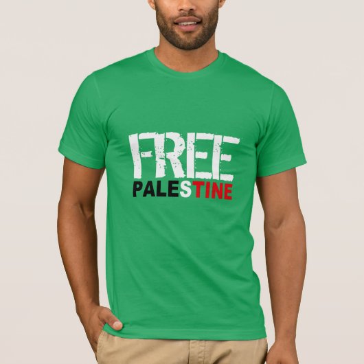 Vrij Palestina T-shirt (Voorkant)