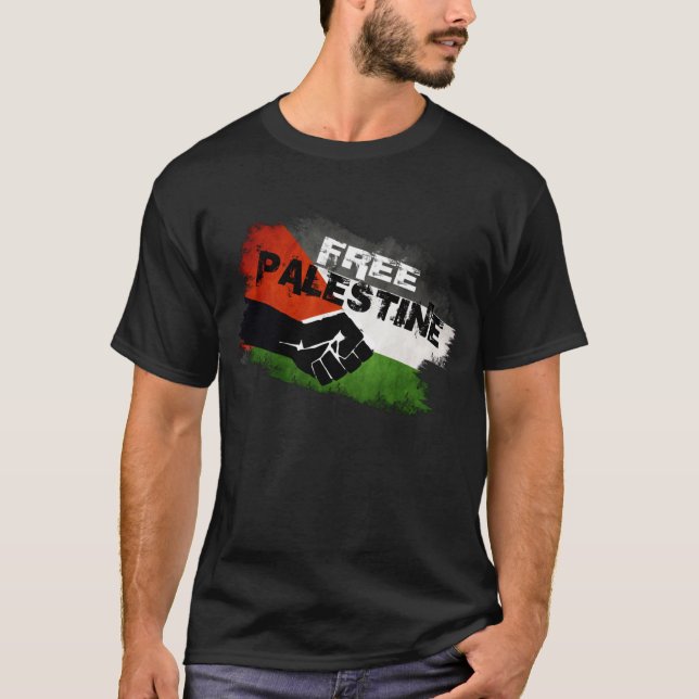 Vrij Palestina T-shirt (Voorkant)