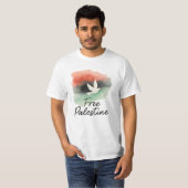 Vrij Palestina T-shirt (Voorkant volledig)
