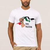 Vrij Palestina T-shirt (Voorkant)