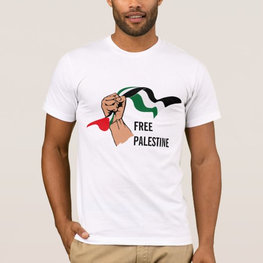 Vrij Palestina T-shirt (Voorkant)