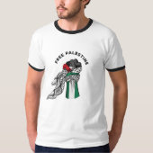 Vrij Palestina T-shirt (Voorkant)