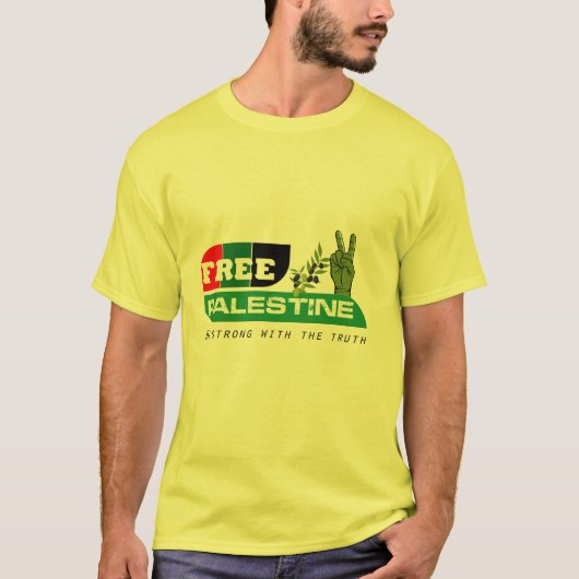 Vrij Palestina T-shirt (Voorkant)