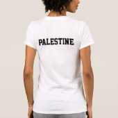 Vrij Palestina T-shirt (Achterkant)